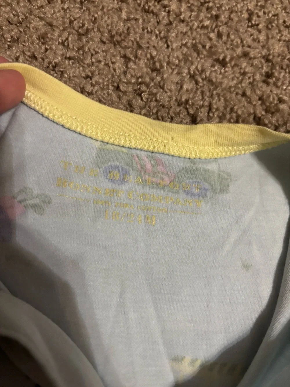 The Beaufort Bonnet Company Footed One Piece Pajamas 18-24 months